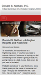 Mobile Screenshot of donaldnathanlaw.com